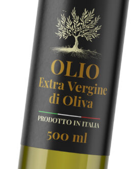 Olio extra vergine di oliva 0,500 lt