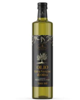 Olio extra vergine di oliva 0,500 lt